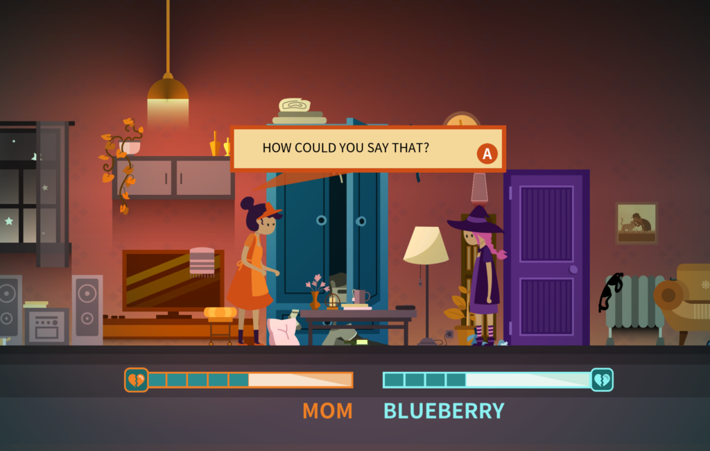 Blueberry gets in a huge fight with her mom.